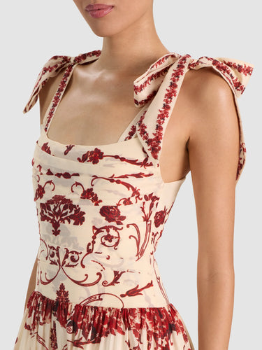 Alice + Olivia Haven Maxi Dress in Orchard Glow