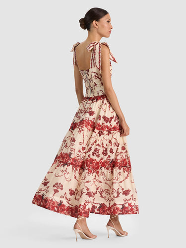 Alice + Olivia Haven Maxi Dress in Orchard Glow