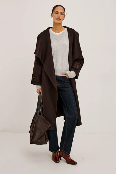 Rails Celeste Coat in Chocolate