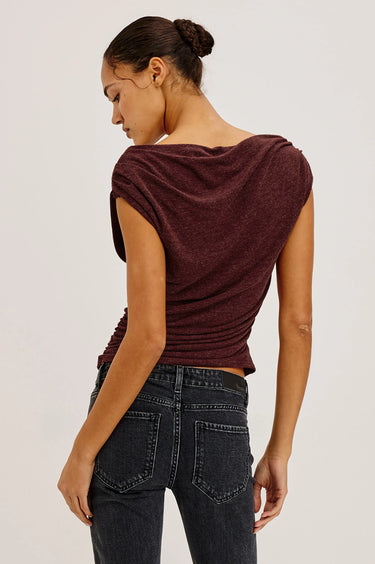 Rails Dominic Top in Merlot