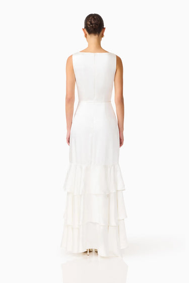 Elliatt Erielle Tiered Gown in White
