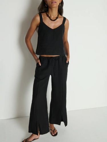 Nation Elwood Pant in Jet Black