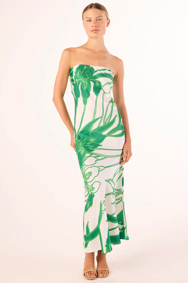 Misa Cheryl Dress in WInding Iris