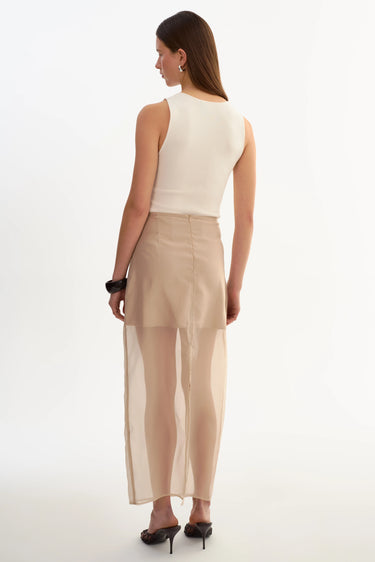 Lamarque Farley Skirt in Beige
