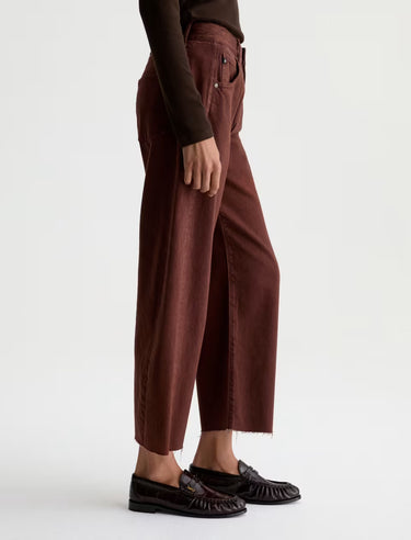 AG Hattie Crop Jean in Chestnut