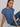 Nation Frankie Muscle Tee in Bella Blue