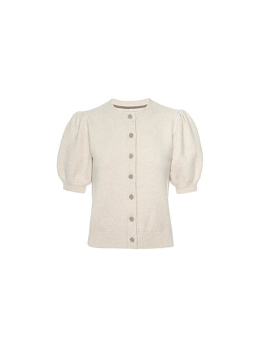Brochu Walker Havana Cardigan in Oatmeal Melange