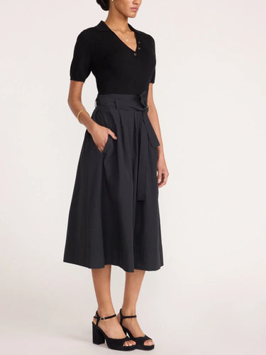 Brochu Walker Isola Dress in Black Onyx