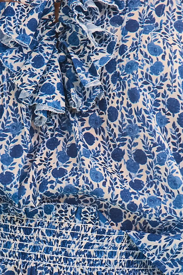 Hunter Bell Imogen Top in Bermuda Blooms