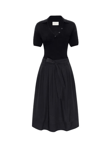 Brochu Walker Isola Dress in Black Onyx