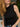 Nation Joan Sleeveless Mock Neck in Jet Black