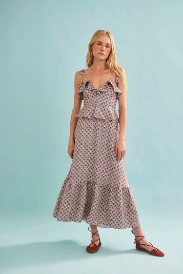 Hunter Bell The Jamison Dress in Berryvine