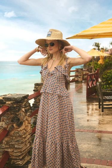 Hunter Bell The Jamison Dress in Berryvine