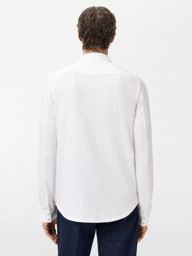John Varvatos Arvon Western Shirt in White