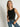 Nation Kimmy Smocked Tank in Jet Black