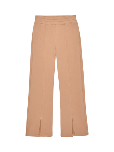 Nation Lincoln Front Silk Knit Pant in Palo Santo