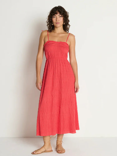 Nation Madeline Tie Midi Dress in Flora