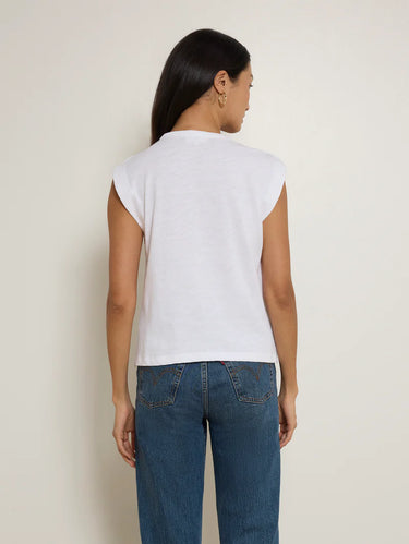 Nation Michaela Tee in Optic White