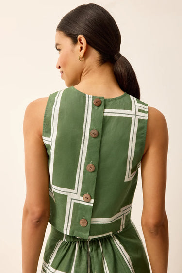 Marie Oliver Fallon Top in Court