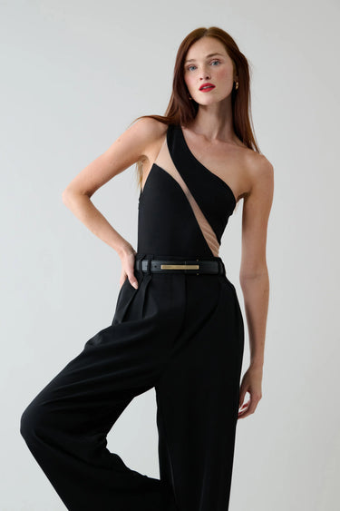 Laurel and Gold Rosewood Belt in Black Gold