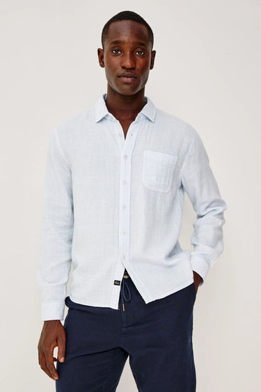 Rails Owens Shirt in Coastal Mist