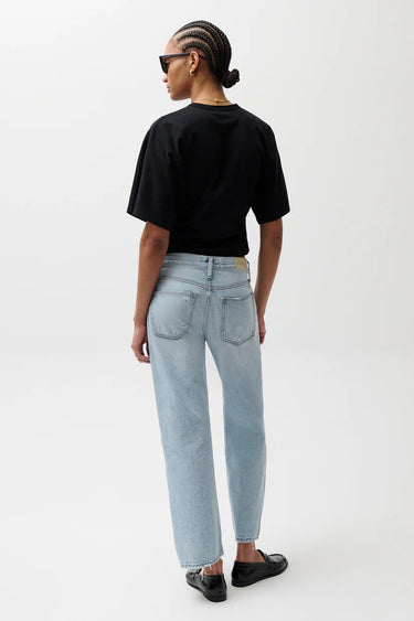 Pistola Lexi Mid Rise Bowed Straight in Dolce Vita Vintage