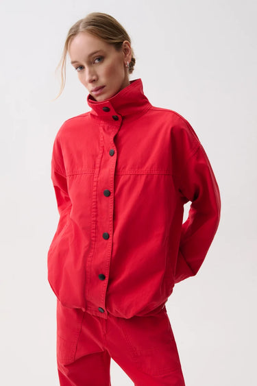 Pistola Liberty Funnel Neck Jacket in Negroni