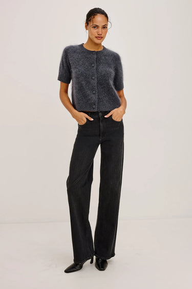 Rails Roman Sweater in Charcoal