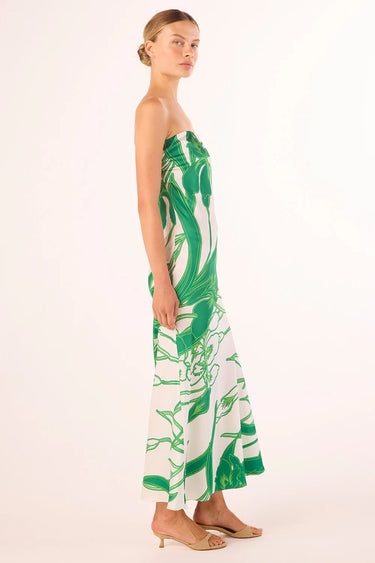 Misa Cheryl Dress in WInding Iris