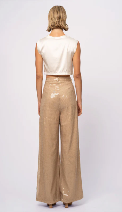 Nonchalant Roxanne Pant in Sand