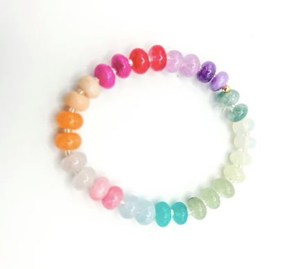 Gems By SJ Rainbow Bracelet