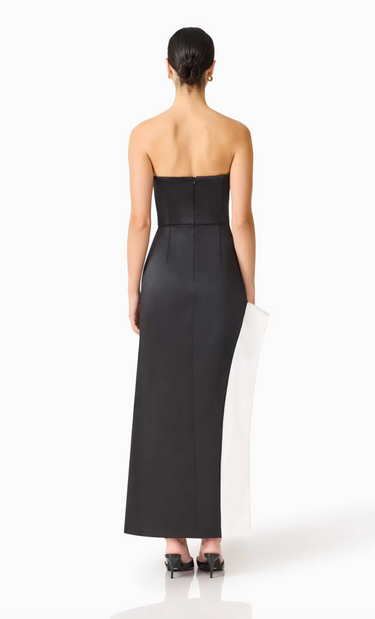 Elliatt Sydney Asymmetrical Gown in Black