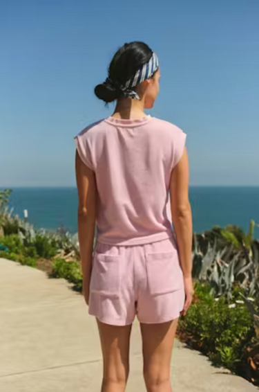 Sundry Sport Short in Faded Pink