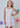Design History Girls Smocked Waist Dress in Berry Ice