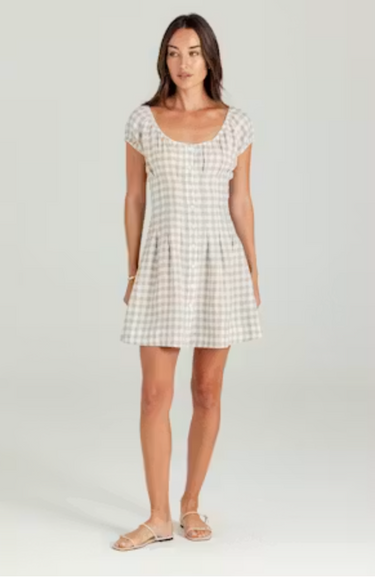 Sundays Brighton Dress in Moonlit Gingham
