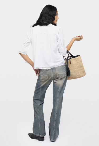 Zadig & Voltaire Tanos Tomboy Top in Judo