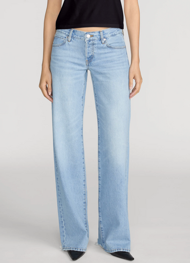 Frame The Gray in Dodger Offset Hem