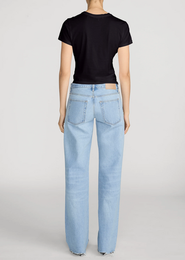 Frame The Gray in Dodger Offset Hem