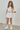 Parfum De Fit Court Bubble Skirt in White