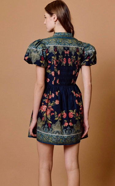 Cleobella Sveti Mini Dress in Eglantine