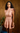 Cleobella Versailles Mini Dress in Rose Tan