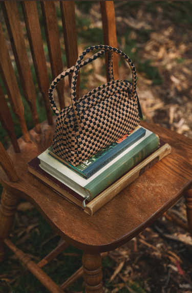 Cleobella Alia Tote Bag in Black Multi