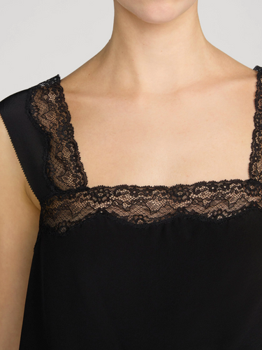 Frame The Chandelier Cami in Black