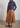 Pharaoh Claudia Skirt in Faux Leather in Chestnut
