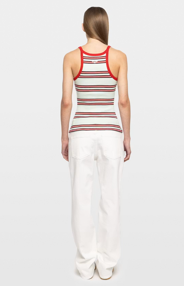 Zadig & Voltaire Albao Tank Top in Bleu Oxford