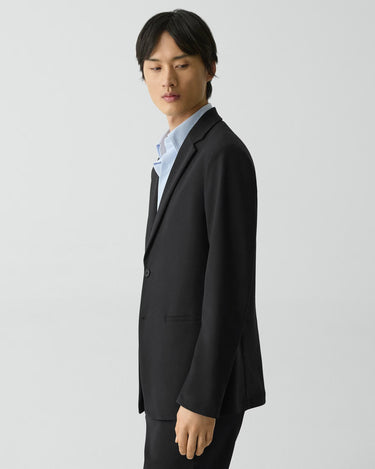 Theory Clinton Blazer in Precision Ponte in Black
