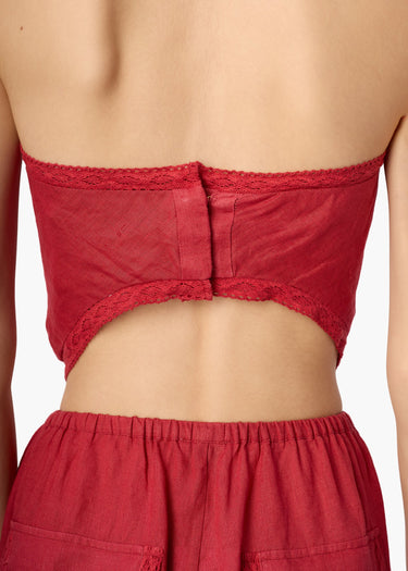 Cami NYC Gael Strapless Camisole in Huckleberry