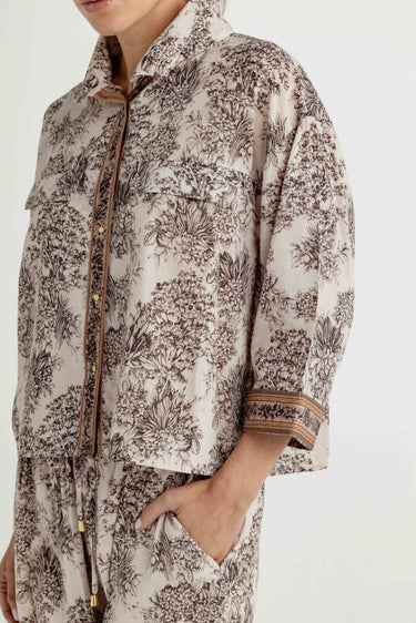 Sundays Simona Shirt in Parchment Garden