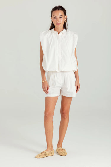 Sundays Sutton Shirt in Whisper White