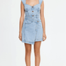 Acler Amesbury Mini Dress in Mid Wash - Estilo Boutique
